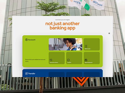 Access More - Access Bank PLC access bank animation branding design graphic design illustration landing page nigeria nigerian ui uiux ux website