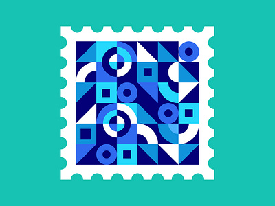 Abstract Stamp 9 branding design designerachit digital art editorial geometric stamp geometry graphic design illustration pattern stamp pattern stamps print stamp design vector illustration vector stamp