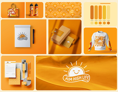 Modern creative logo branding bag bag design brand brand design brand identity branding colorful creative design graphic logo logo design logofolio logotype mockup moodboard orange t shirt design template visual identity