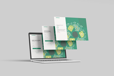 Login And Registration Pages -Sustainable Marketplace graphic design login signup ui