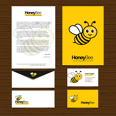 Honey bee LOGO logo logo design