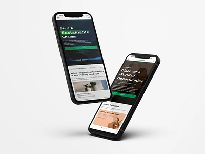 Mobile View-Initial Design Concept graphic design marketplace ui