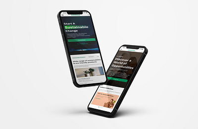 Mobile View-Initial Design Concept graphic design marketplace ui