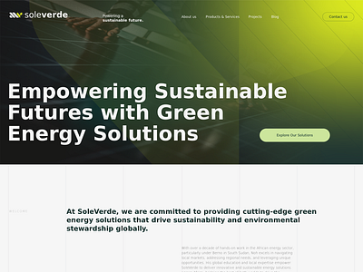 Soleverde - Website Design & Logo Design Squarespace battery storage systems electric car charging stations energy energy sector energy solutions environmental green energy solutions logo off grid and mini grid systems solar panels solar water pumps and heaters sustainability