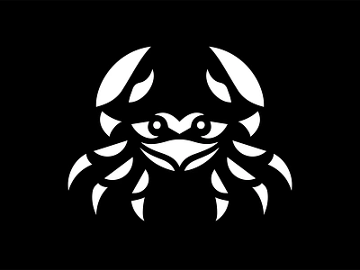 LOGO - CRAB animal animals branding crab crabs craby design fruits graphic design icon identity illustration logo marks ocean sea spider symbol ui