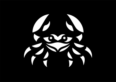 LOGO - CRAB animal animals branding crab crabs craby design fruits graphic design icon identity illustration logo marks ocean sea spider symbol ui