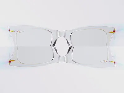Rayban Crystal 3d 3d motion animation animation art branding c4d cinema4d design glasses logo motion art motion design motion graphics octane rayban render