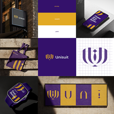 Unisuit Brand Identity brand identity branding graphic design logo