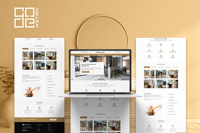 Website Design for Carpenter and Wood Works branding design logo ui ux web design web development design wordpress design