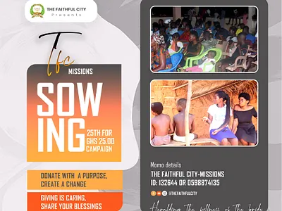 Faithful City graphic design