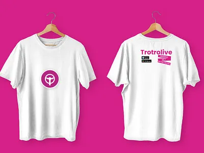 Trotrolive t-shirt branding