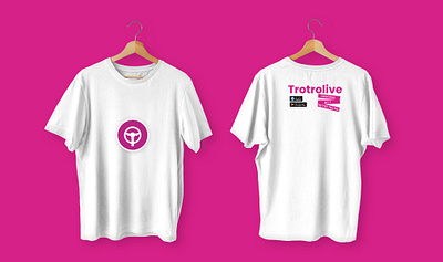 Trotrolive t-shirt branding