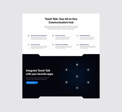 🪄Section from Tench Talk Landing page 3d animation app branding design graphic design illustration logo motion graphics ui uiux ux