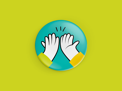 Partnership Icon, Vector Illustration, High-five | Lepshey design designsubsription figma illustration finance fintech graphic design hand hands high five icon illustration marketing design outstaffing partnership product design sign startup ui vector vector illustration