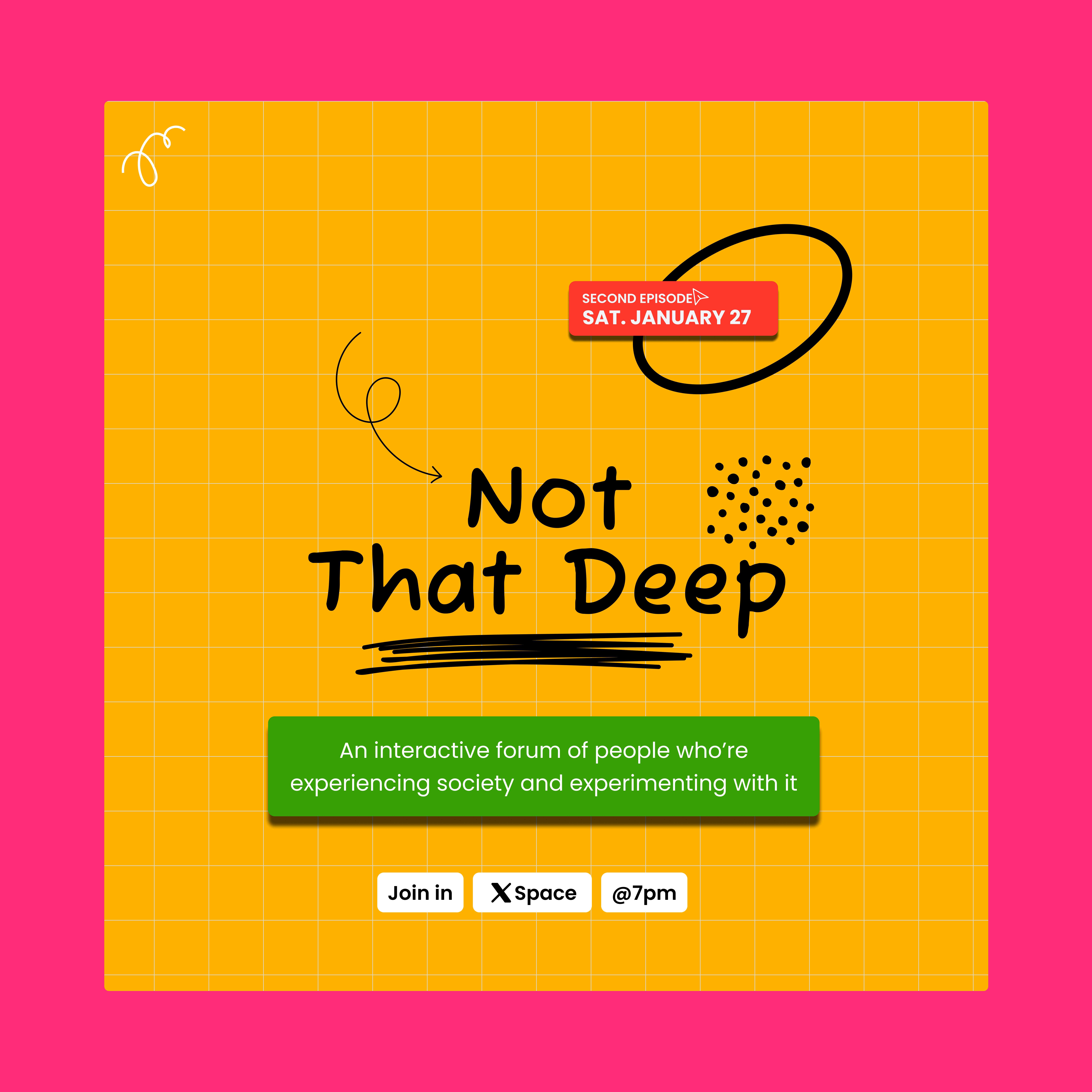 Example of Not that deep