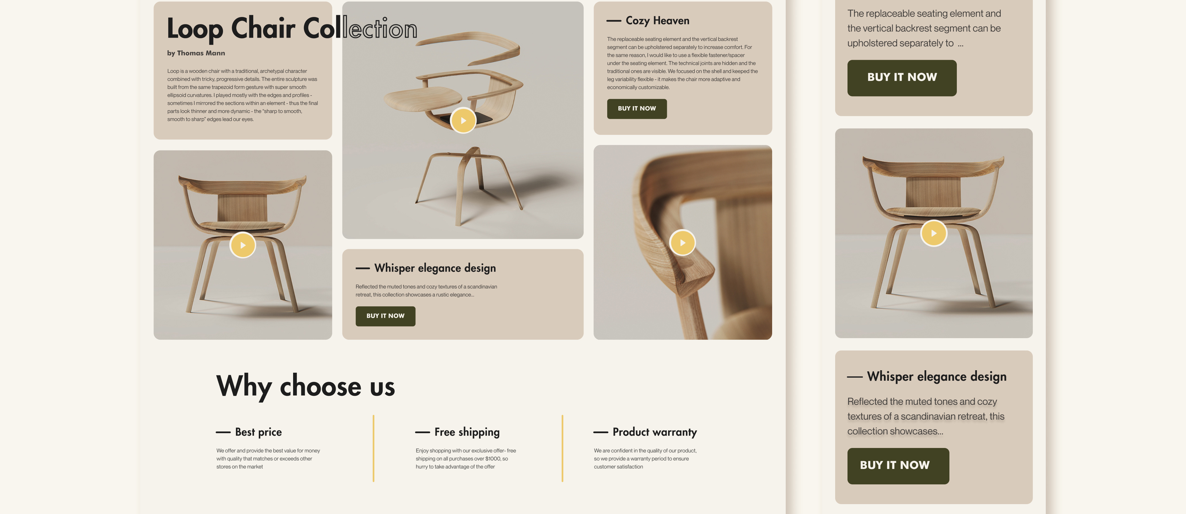form. | ecommerce ui/ux | furniture store | design concept by Elena ...