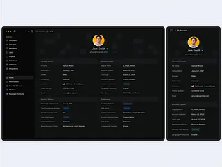 Mobile Profile Page designs, themes, templates and downloadable graphic ...