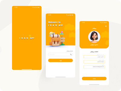 tourism app consepet app design ui ux