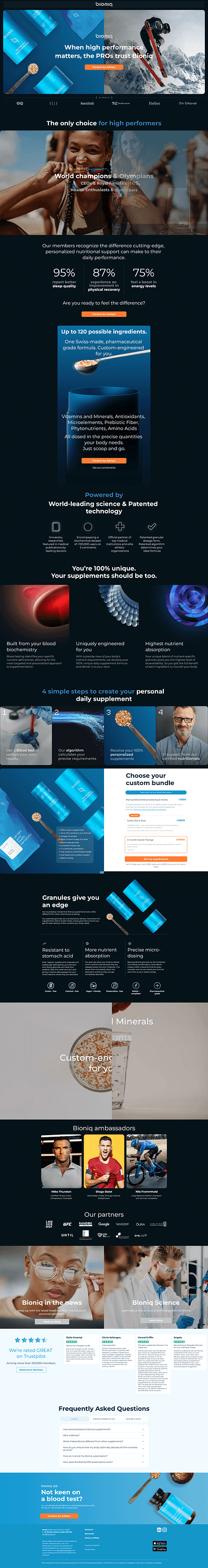 Supplement Funnel - On Funnelish design designing funnel funnel funnelbuilder funnelish offer page product pages sales funnel sales page supplement funnel