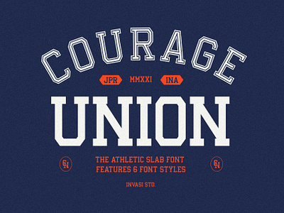 Courage Union - Athletic Slab