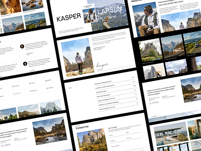 Kasper - Photography Website Template blog builtwithtemplate creative design madeinwebflow madewithwebflow minimal personal photography photography video photography hero photography landing photography landing page photography website portfolio portraits studio video videographers webflow