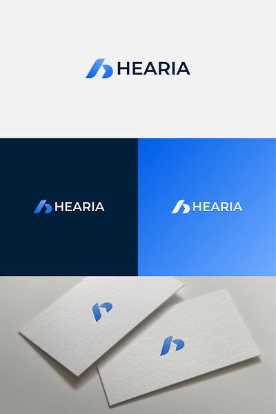 H Logo design branding graphic design logo