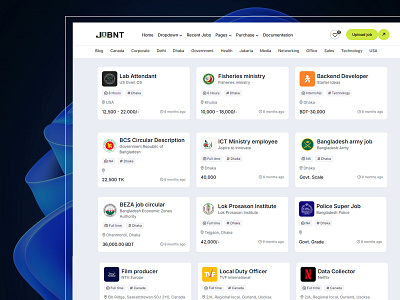 Jobnt - Job Board Blogger Blogspot Template blogger blogger template branding design graphic design illustration job blogger template job template job theme jobnt jobnt blogger template logo premium blogger template tenolent tenolent blogger template ui