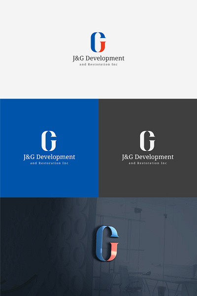 J G Logo design branding graphic design logo