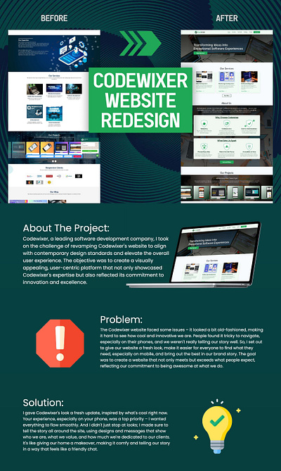 Redesign website case study | UI UX | Responsive design branding case study homepage redesign ui ux web design website design