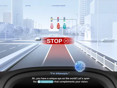 AR navigation ar augmented reality design hmi ui