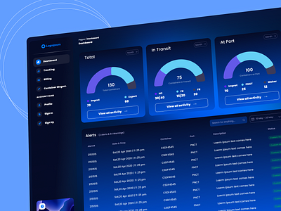 Shipment Tracking Dashboard Design dark theme dark theme dashboard dark theme dashboard ui dashboard dashboard design homepage homepage design shipment dashboard shipment dashboard design shipment dashboard design ui shipment homepage shipment homepage design shipment homepage ui shipment ui tracking dashboard tracking dashboard design tracking dashboard ui ui ui ux website design