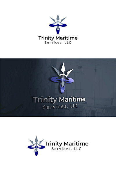 TRIDENT Logo design branding graphic design logo