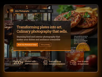 Portfolio Web Design - Photographer product design ui visual design web design