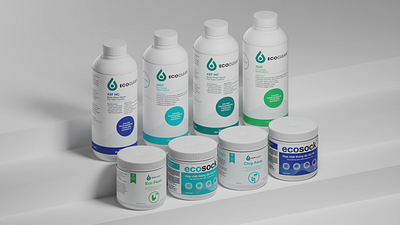 EcoClean™ packaging design | by BEAN CREATIVE® bean creative brand design branding branding agency design graphic design packaging packaging design practical branding