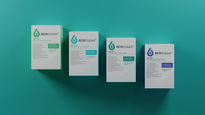 EcoClean™ packaging design mockup | by BEAN CREATIVE® application bean creative brand application brand design branding branding agency design graphic design illustration mockup packaging packaging design practical branding