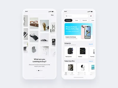Pitashop - Ecommerce Mobile App ecommerce ui uiux uiux design ux