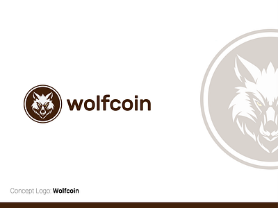 Wolfcoin | Crypto Coin concepts graphic design ideas illustrator logo startups