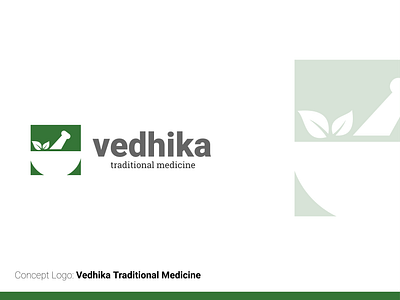 Vedhik Traditional Medicine | Concept Logo avyurdha branding graphic design illustrator logo uxdesign