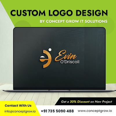 Custom Logo Design By Concept Grow IT Solutions