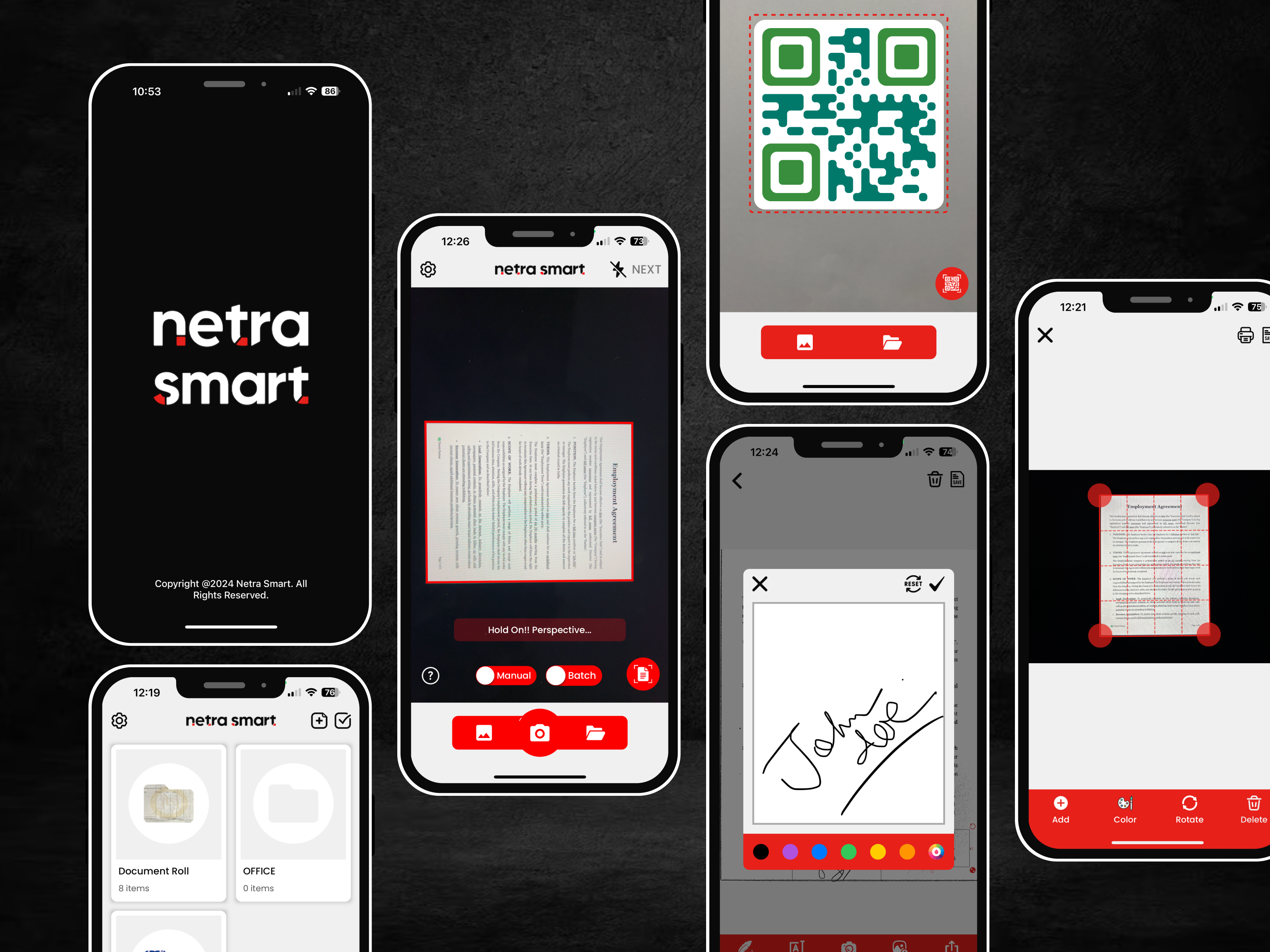 Netra Smart : Document Scanner design figma ios ipad mobile design scannerapp ui ux