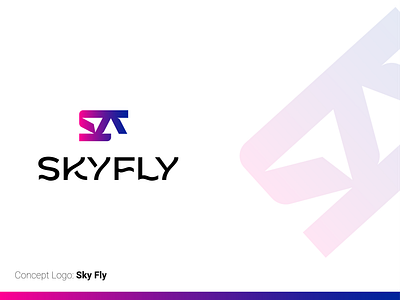 SKYFLY | Concept Logo best logo branding creative logo graphic design ideas logo logo concept logo ideas styleguide ui design ux design webdesign