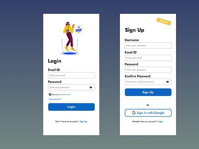 Design a Login Screen - #003 dailyui graphics design login login page desiign sign up sign up page design typography ui design