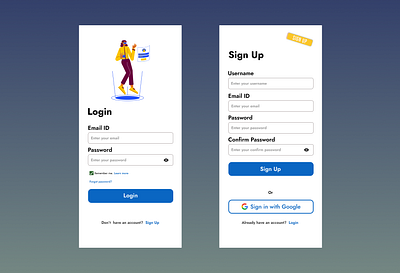 Design a Login Screen - #003 dailyui graphics design login login page desiign sign up sign up page design typography ui design