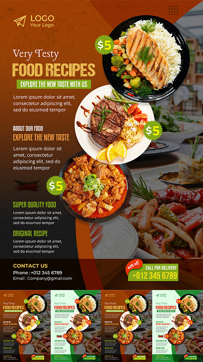 Food Flyer Template food flyer template