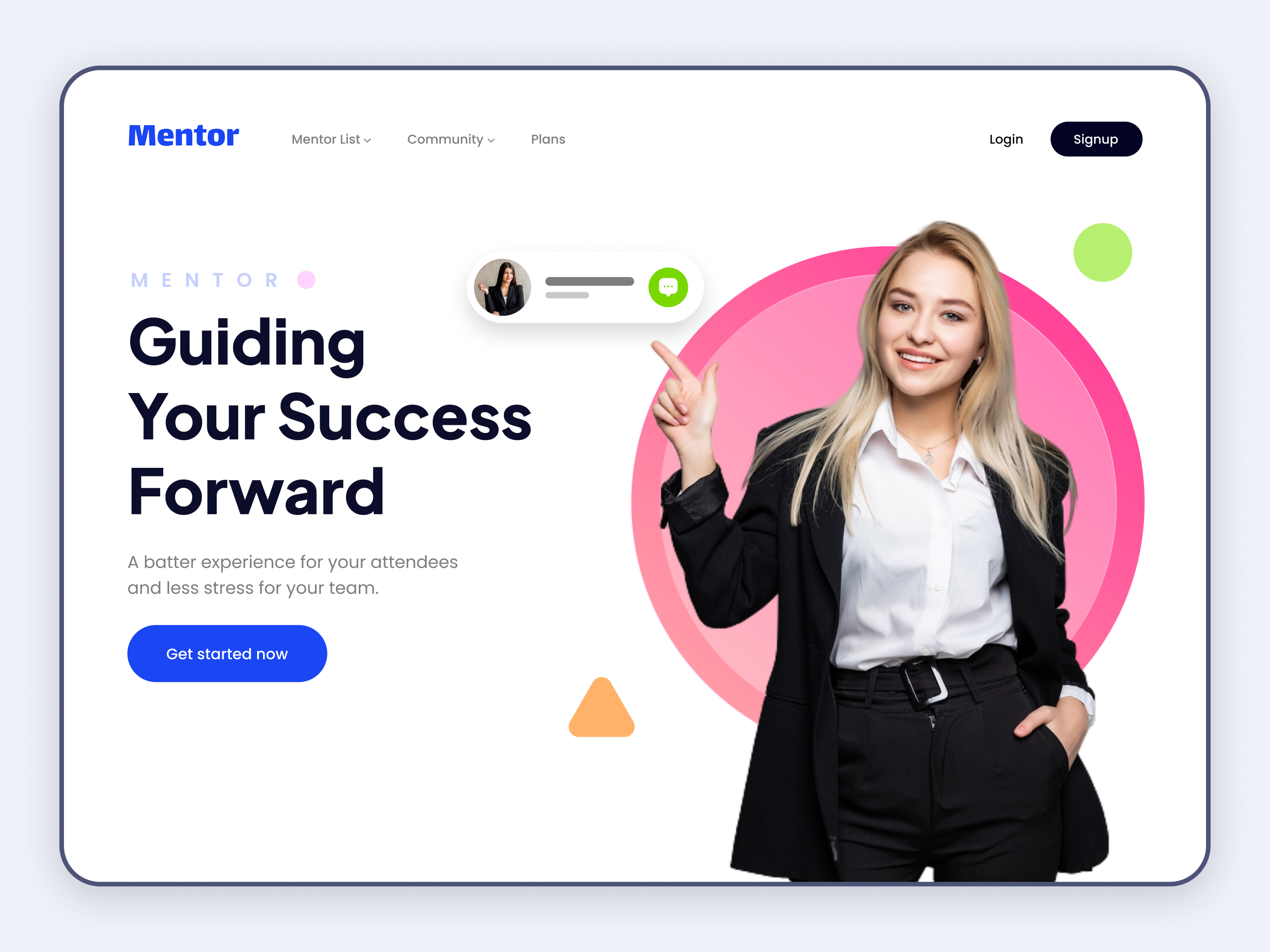 Example of Landing Page Design | Website Design