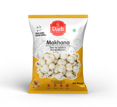 Makhana Pouch Design Packaging best makhana packaging box design branding dry fruits packaging dry fruits pouch design fmcg packaging food packaging fox nuts fox nuts branding fox nuts packaging fox nuts pouch design indian food pouch design indian makhana packaging logo design makhana makhana branding makhana pouch design makhana pouch packaging