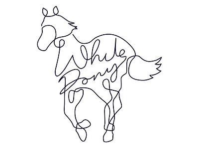 White Pony band branding creative deftones design designer graphic design logo logotype music whitepony