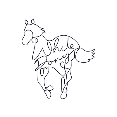 White Pony band branding creative deftones design designer graphic design logo logotype music whitepony