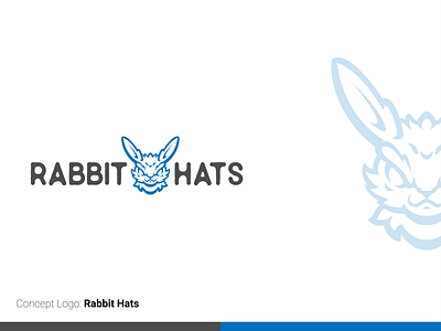 Rabbit Hats | Logo branding concept logo daily ideas design graphic design ideas illustration illustrator logo startups logo trending ui ux vector