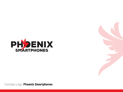 Phoenix Smartphones Logo Idea best logo best work branding design graphic design ideas illustration illustrator logo phone logo smartphone company logo trending logo ui ux vector